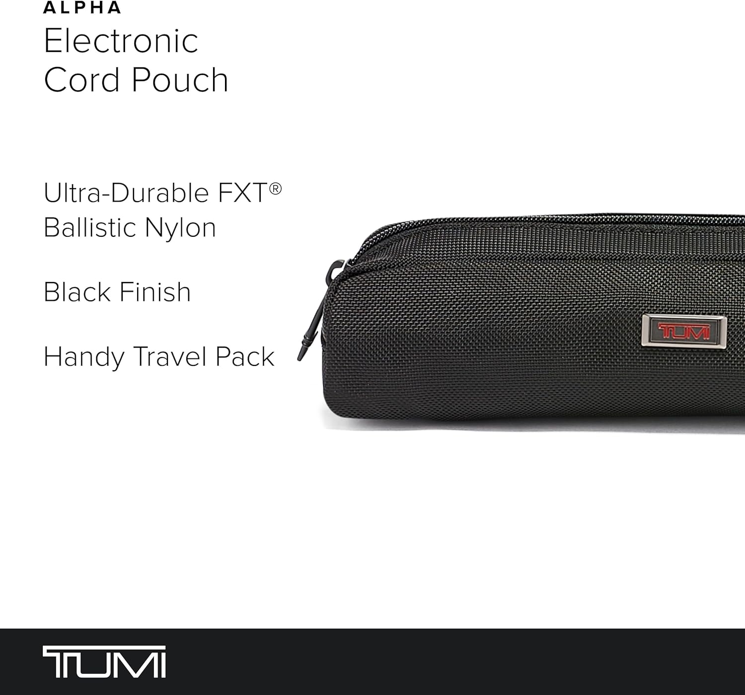 TUMI ALPHA エレクトロニック・コード・ポーチ　青・迷彩柄カモフラージュ TUMI ALPHA エレクトロニック・コード・ポーチ 青・迷彩柄